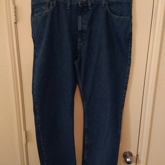 Wrangler Regular Fit Blue Medium Wash Denim Jeans Men's sz 44x30. - Picture 3 of 7